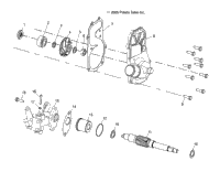 Engine, Water Pump/Oil Pump