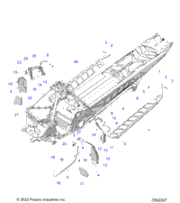 Chassis, Clutch Guard, Footrests, And Running Boards
