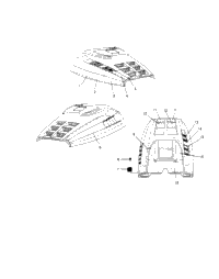 Hood Foam/Foil Sport 0950443, Sport Touring & European Sport T