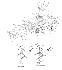 Tunnel Assembly Storm 0950782, Storm Sks 0950582, Euro Storm E950782, Euro