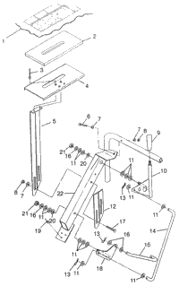 Shift Linkage Widetrak Gt 0972061 & European Widetrak Gt