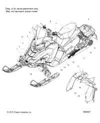 Body, Decal, Snow Check (600152)