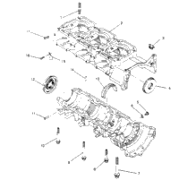 Crankcase Assembly Storm 0950782, Storm Sks 0950582, Euro Storm E950782, E