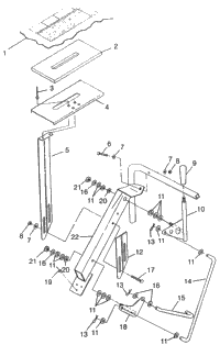 Shift Linkage Widetrak Lx & European Widetrak Lx E972065