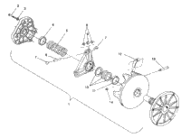 Drive Clutch Assembly Sport