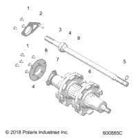 Drive Train, Jackshaft & Driveshaft