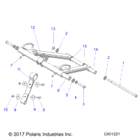 Suspension, Torque Arm, Front