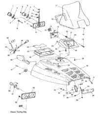 Hood Assembly Classic / & Classic Touring / 0930865