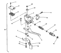 Master Cylinder Assembly 500 & 500 Classic