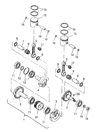 Piston & Crankshaft 440