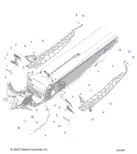 Chassis, Clutch Guard, Footrests, & Runningboards