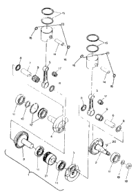 Piston & Crankshaft 500 & 500 Classic