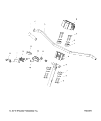 Steering, Upper & Handlebar Asm