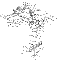Front Suspension & Ski Xlt Ltd Sp