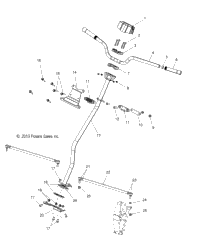 Steering, Hbar, Steering Post, Tie Rod