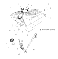 Fuel System, Fuel Tank Asm