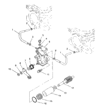 Oil Pump Assembly Widetrak Gt