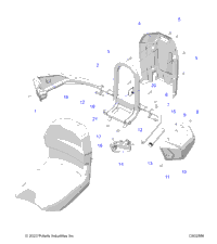 Body, Seat Asm., Pass