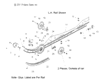 Suspension, Rail Asm