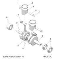 Engine, Piston & Crankshaft