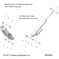 Suspension, Rear Susp. Shocks Mntg
