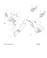 Chassis, Clutch Guard & Footrests All Options