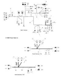 Wire Harness, Main/Hood