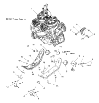 Engine, Mounting