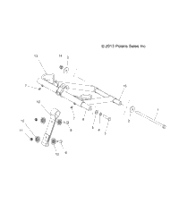 Suspension, Torque Arm, Front All Options