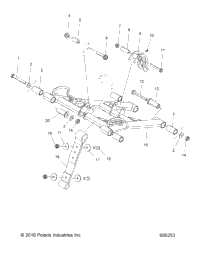 Suspension, Torque Arm, Front