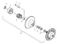 Driven Clutch 0980143