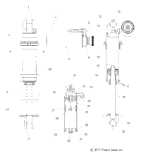 Suspension, Shock, Front Track