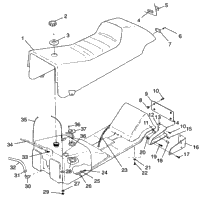 Seat & Gas Tank