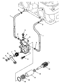 Oil Pump Widetrak Lx 0982065 & European Widetrak Lx