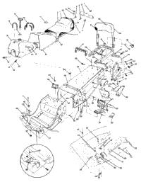 Chassis And Seat Trail Deluxe