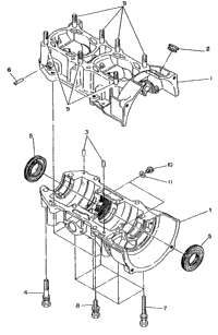 Crankcase Widetrak