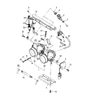 Throttle Body 500 Sp/500 Sks