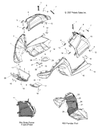 Body, Nosepan & Sidepanels