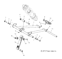 Suspension, Torque Arm, Front
