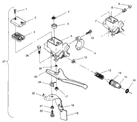 Master Cylinder 600 Xcr & European 600 Xcr E961676