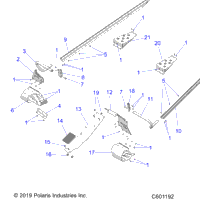 Chassis, Clutch Guard & Footrests