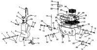 Oil Tank/Air Box Assembly Xlt , Xlt Sp E940667 & Xlt Sks E940567