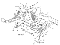 Front Suspension & Ski Xlt 0970756, Xlt Sks & Xlt Rmk 0970956