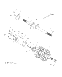 Drive Train, Jackshaft & Driveshaft