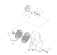 Recoil Starter Assembly 440 Xcr
