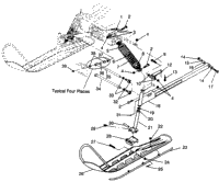 Front Suspension & Ski Lite Gt & European Lite Gt E973133