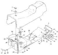 Seat & Gas Tank A