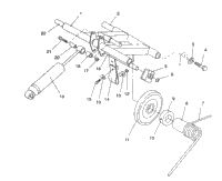 Rear Torque Arm Assembly Classic / & Classic Touring / 0930865