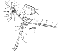 Steering Handlebar Assembly Xlt , Xlt Sp E940667 & Xlt Sks E9405