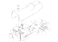 Seat & Gas Tank S03st6es/S03st6esa